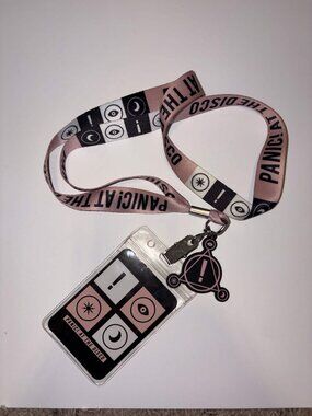 Panic! At The Disco Pray For The Wicked VIP Pink Tour Lanyard